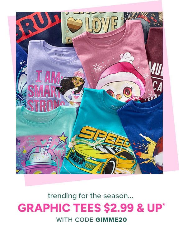 $2.99 & Up Graphic Tees