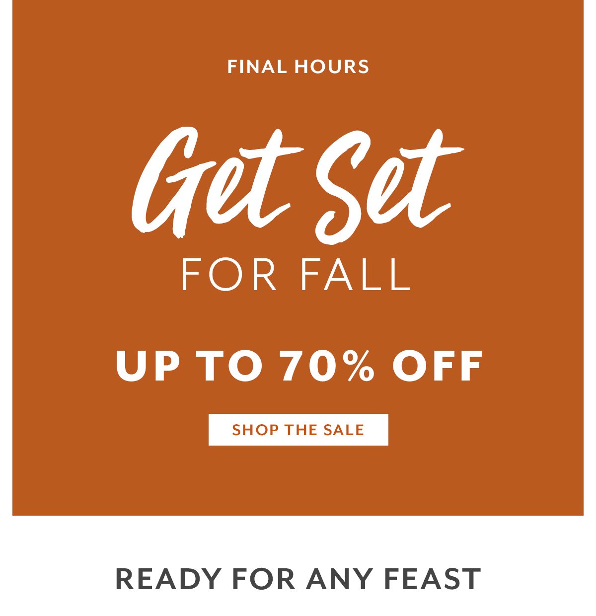 Get Set for Fall
