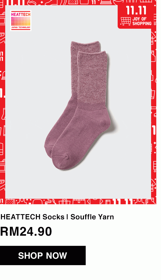 HEATTECH Socks | Souffle Yarn