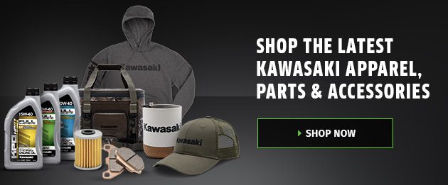 SHOP THE LATEST KAWASAKI APPAREL, PARTS & ACCESSORIES