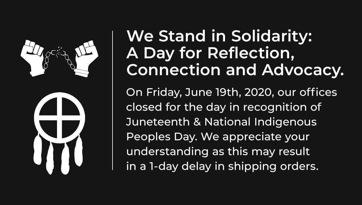 We Stand in Solidarity: A Day for Reflection, Connection and Advocacy. 