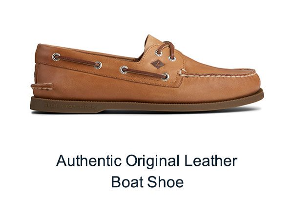 Authentic Original Leather Boat Shoe