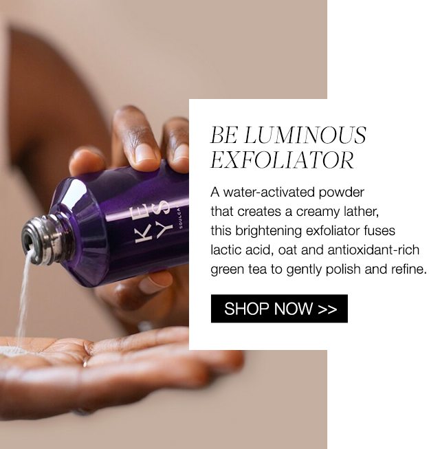 Be Luminous Exfoliator