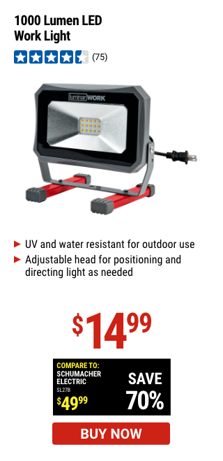 1000 Lumen LED Work Light