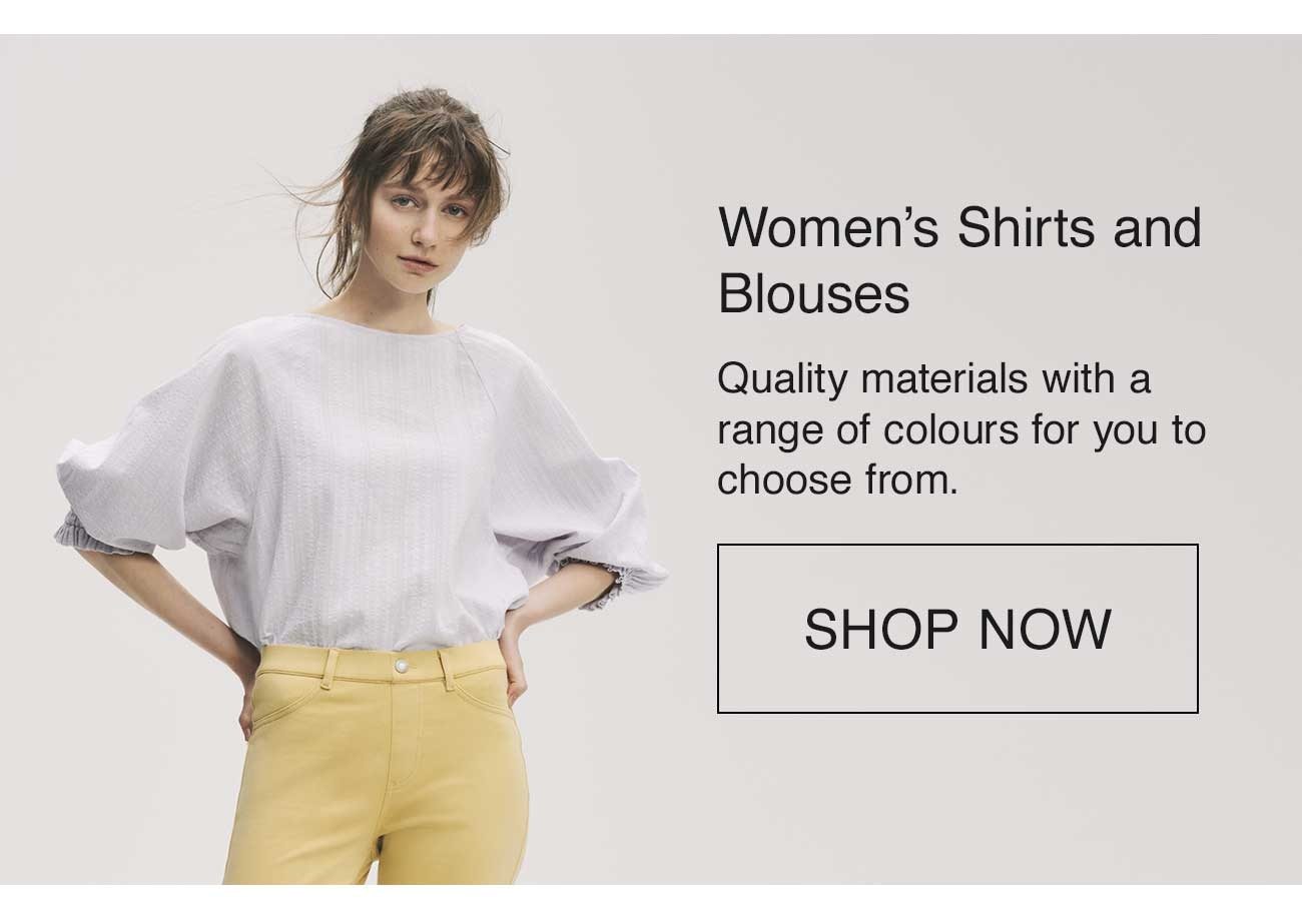 WOMEN'S SHIRTS AND BLOUSES