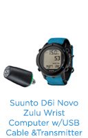 Suunto D6i Novo Zulu Wrist Computer w/USB Cable &Transmitter