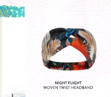 SHOP NIGHT FLIGHT WOVEN TWIST HEADBAND