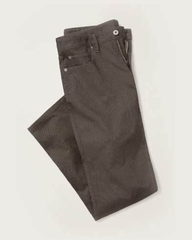 Shop Italian Textured 5-Pocket Pant