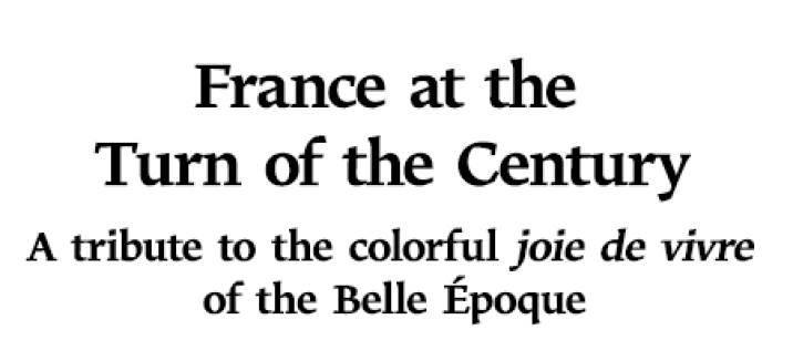 France 1900