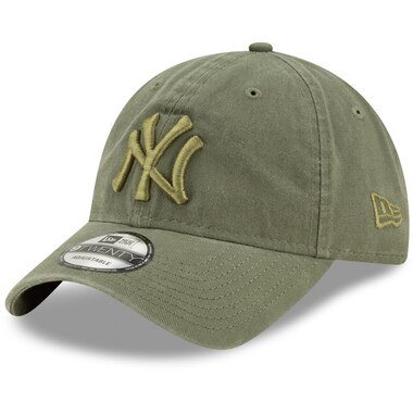 New Era New York Yankees Olive Tonal Core Classic Primary Logo 9TWENTY Adjustable Hat