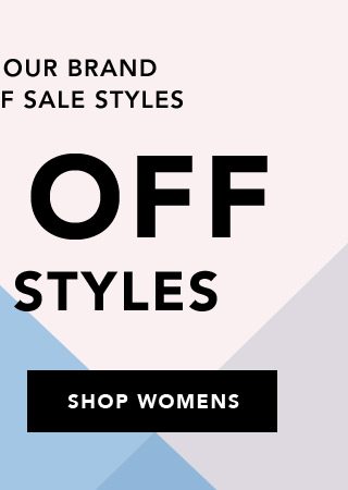 30% Off Select Styles - Shop Womens Sale