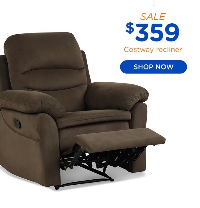 SALE $359 Costway recliner | SHOP NOW