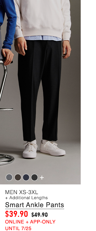 PDP7 - MEN SMART ANKLE PANTS