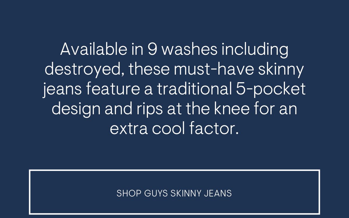 Guys Skinny Jeans