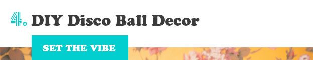 DIY Disco Ball Decor