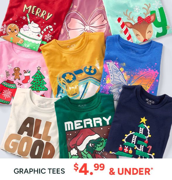 $4.99 & under Graphic Tees