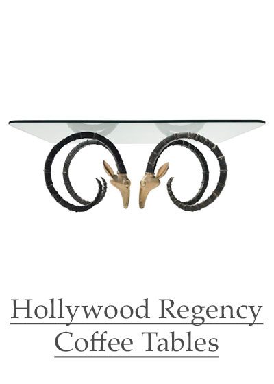 Hollywood Regency Coffee Tables