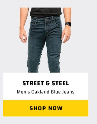 Street & Steel Men's Oakland Blue Jeans
