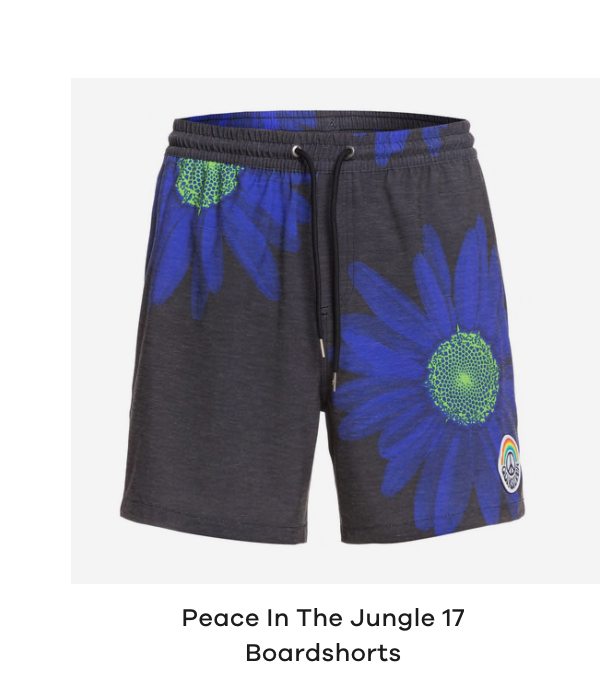 Quiksilver Peace In The Jungle 17 Boardshorts