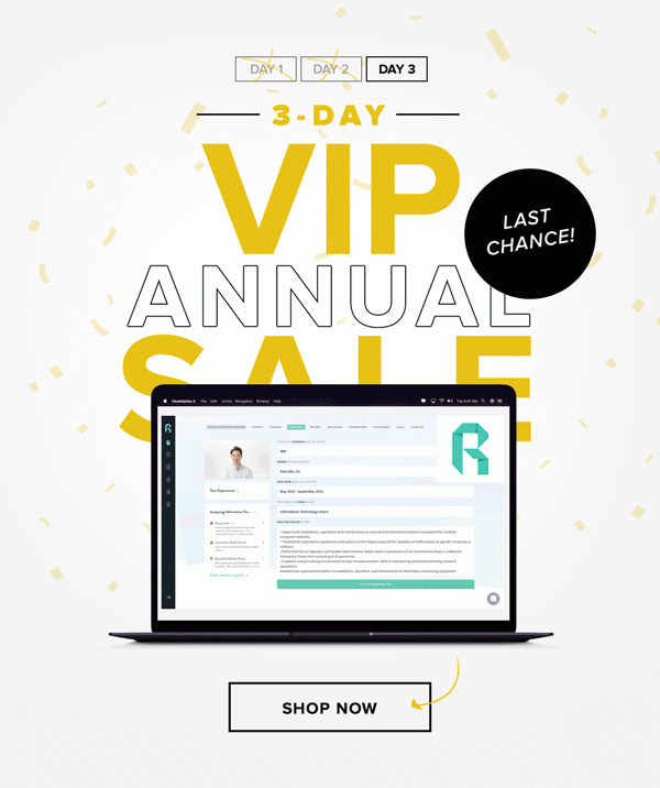 3-Day VIP Annual Sale