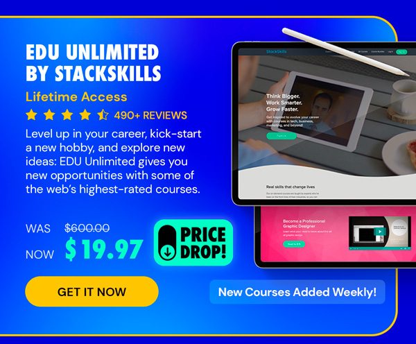 EDU Unlimited by StackSkills: Lifetime Access