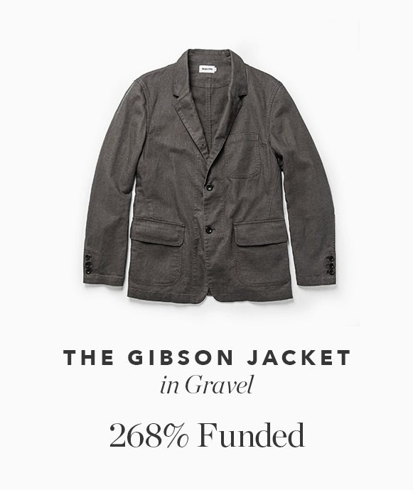 The Gibson Jacket in Gravel