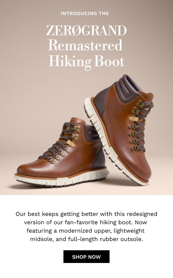 ZERØGRAND Remastered Hiking Boot | SHOP NOW