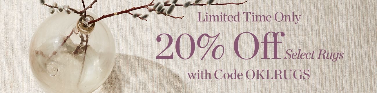 20% off rugs