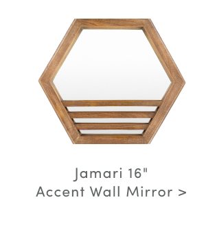 Jamari 16" Accent Wall Mirror