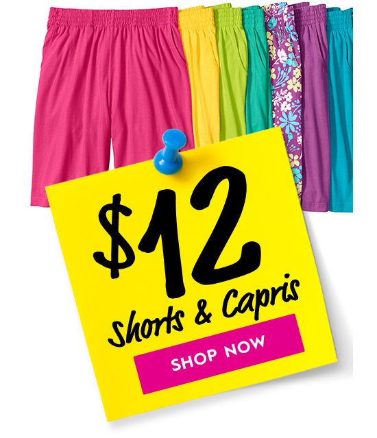 Shop Shorts & Capries