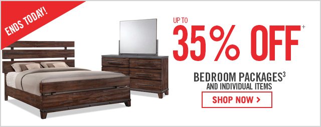 Up to 35% Off Bedroom Furniture
