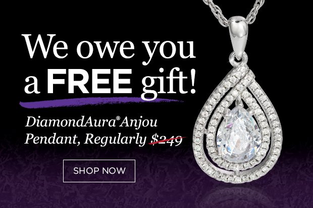 Free DiamondAura Anjou Pendant