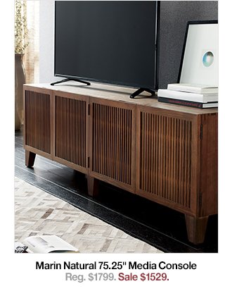 Marin Natural Media Console