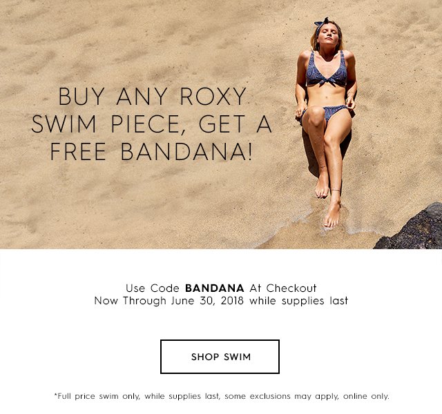 Quaternary - Free Bandana With Swim Purchase