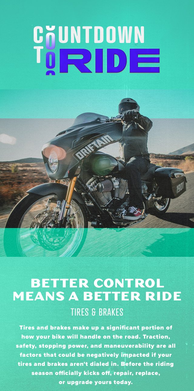 Better control means a better ride