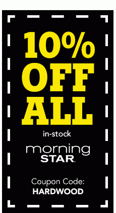 10% OFF ALL in-stock Morning Star