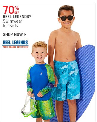 Shop 70% Off Reel Legends Swimwear for Kids