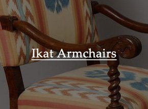 Ikat Armchairs