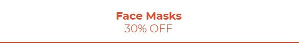30% off Masks - Turn on your images