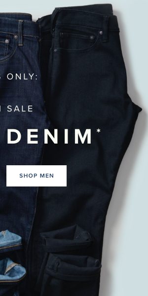 Flash Sale! Shop $29.99 Men's Denim