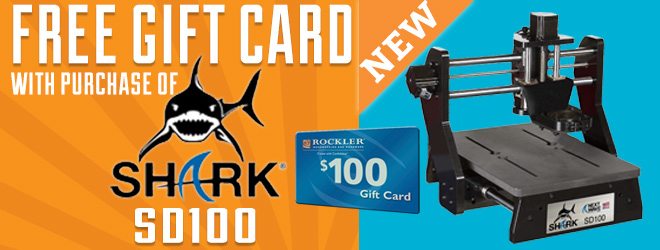 Free Gift Card with Purchase of the New Shark SD100