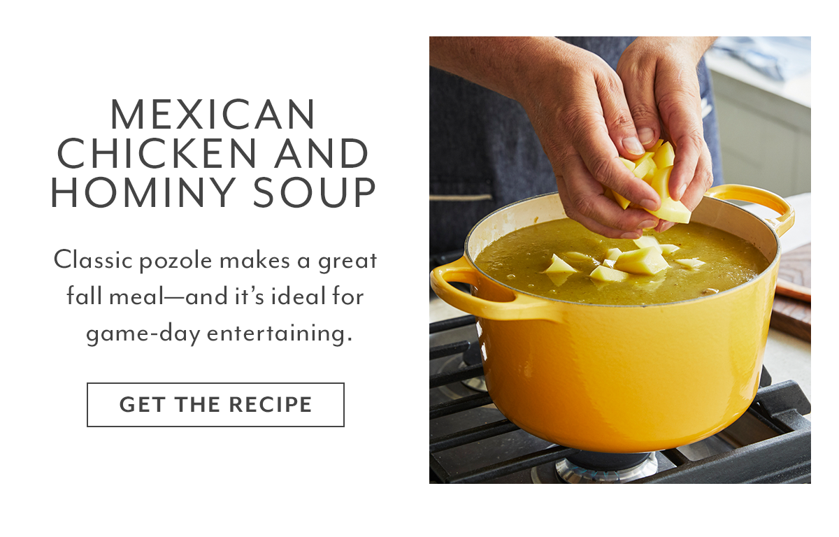 Mexican Chicken And Hominy Soup