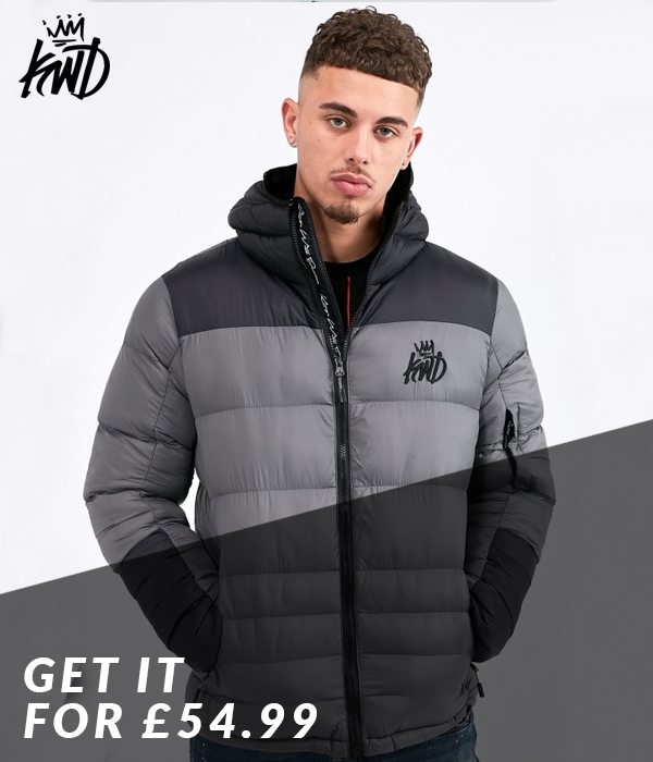 Kings Will Dream Bowden Hooded Jacket - Grey