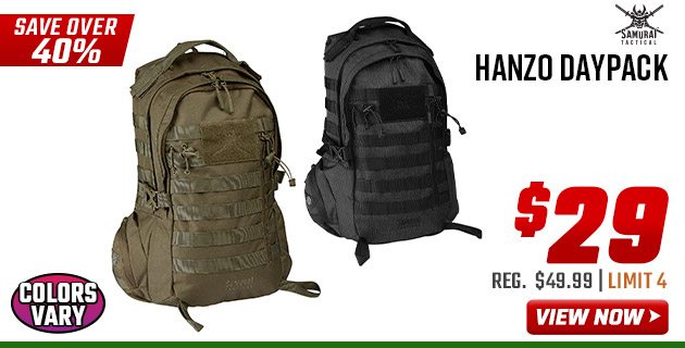 Samurai Tactical Hanzo Daypack