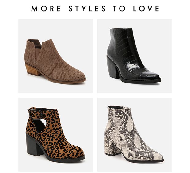 MORE STYLES TO LOVE