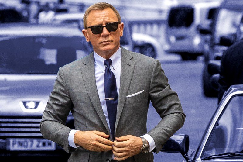 Bond in sunglasses