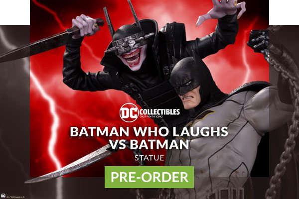 Batman Who Laughs VS Batman Statue (DC Collectibles)