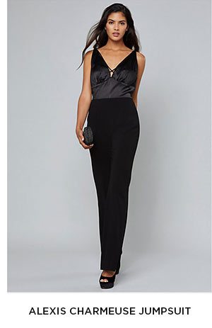 Alexis Charmeuse Jumpsuit: