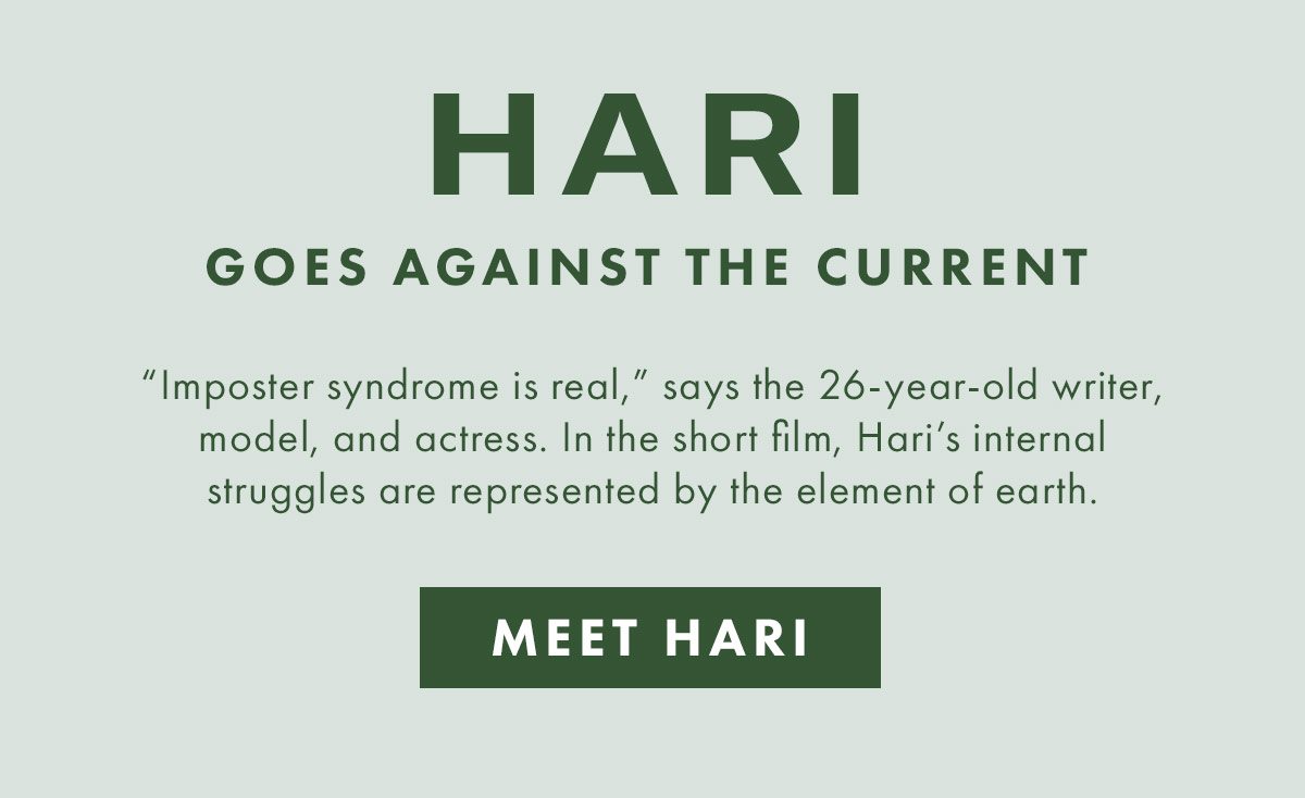 Hari goes against the current