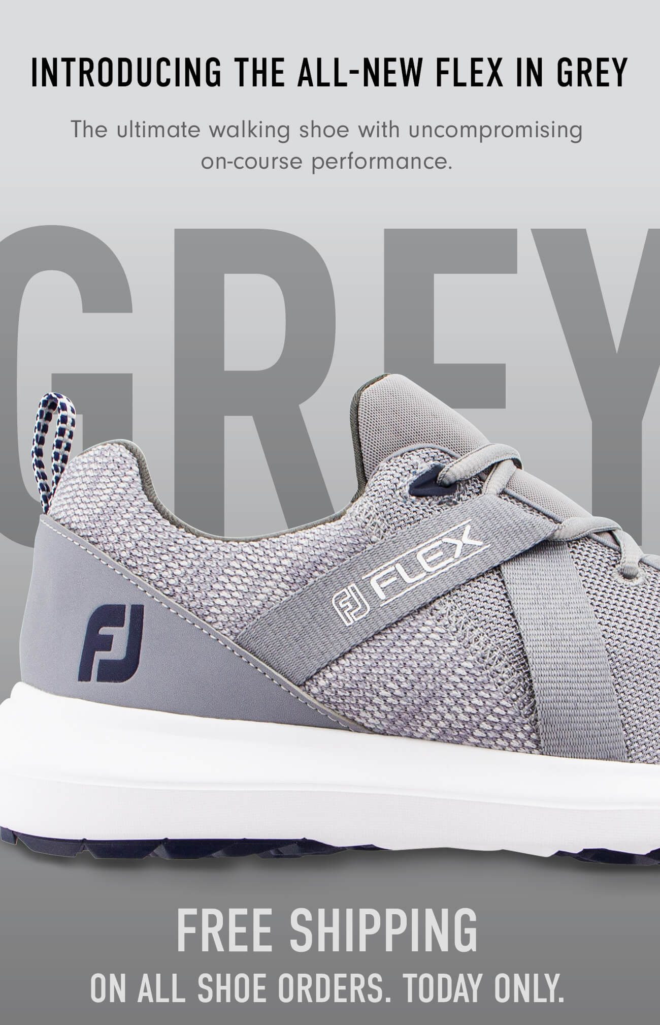 footjoy flex grey